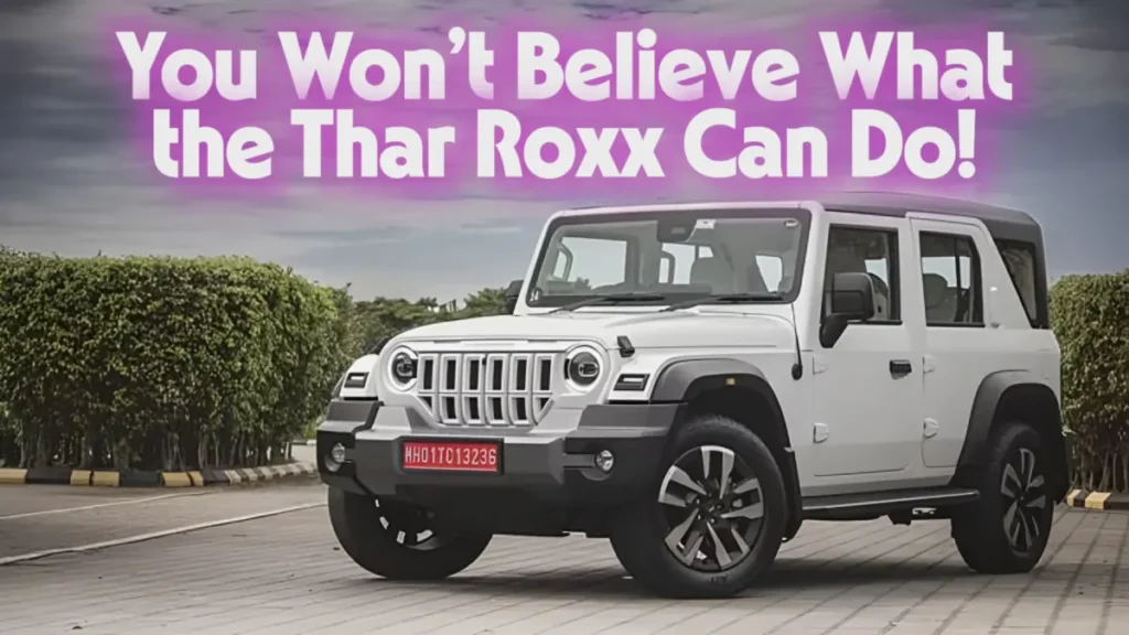 Mahindra Thar Roxx