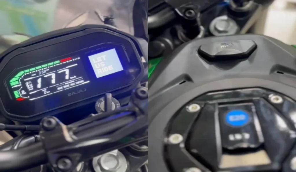 Bajaj Dominar 400 2025 Instrument cluster
